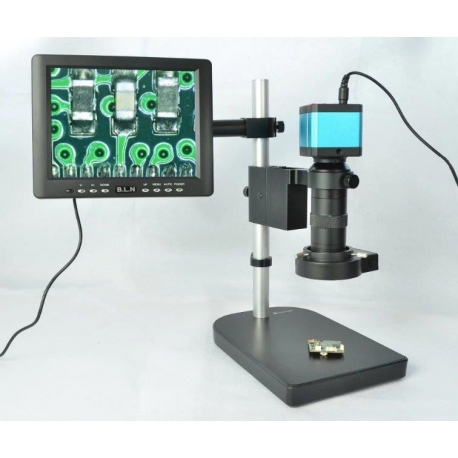 Microscopio digital HDMI 13 megapixel con monitor