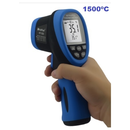 Termometro infrarrojo profesional hasta 1500ºC